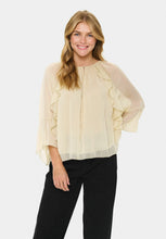 Load image into Gallery viewer, Saint Tropez Mavis Ruffle Blouse
