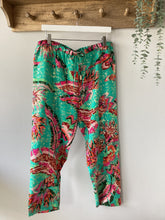 Load image into Gallery viewer, Malissa J Tropical Print Fisherman Trousers
