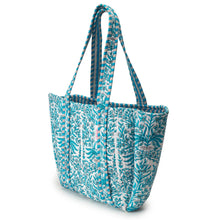 Load image into Gallery viewer, Elie Beaumont Serendipity Cotton Quilted Tote Bag
