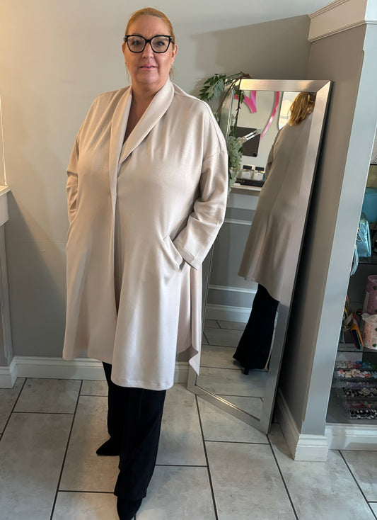 Malissa J - Handkerchief Bottom Longline Blazer