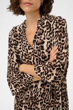 Load image into Gallery viewer, KAFFE Ellen Leopard print dress
