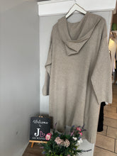 Load image into Gallery viewer, Hooded Longline Cardigan
