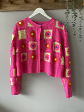Load image into Gallery viewer, Jayley Hand Crochet Floral Cardigan
