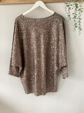 Load image into Gallery viewer, Malissa J Sequin Batwing Top Pre-order
