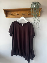 Load image into Gallery viewer, Asymmetrical Frilled Long Top
