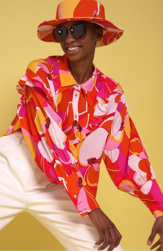 Jayley Florence Floral Shirt