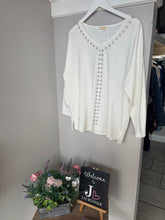 Load image into Gallery viewer, Malissa J - Eyelet Top
