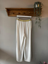 Load image into Gallery viewer, Malissa J - Wide Leg Trousers (Warm White)
