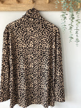 Load image into Gallery viewer, Malissa J Leopard Print Mesh Top
