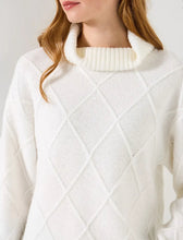 Load image into Gallery viewer, JoeBrowns Diamond Roll Neck Jumper
