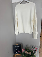 Load image into Gallery viewer, Cable Knit Sleeve Jumper
