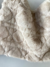 Load image into Gallery viewer, Malissa J Criss Cross Square Faux Fur Bag
