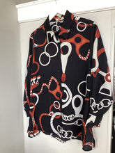 Load image into Gallery viewer, Malissa J Chain Print Shirt
