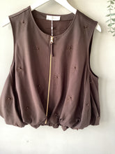 Load image into Gallery viewer, NOEN Bow Sleeveless Balloon Gilet Top
