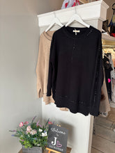 Load image into Gallery viewer, Malissa J - Studded Round Neck Jumper
