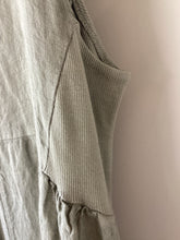 Load image into Gallery viewer, Sage Linen Blend Wide Leg Jumpsuit
