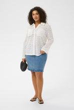 Load image into Gallery viewer, KAFFE Cindi Crochet Shirt
