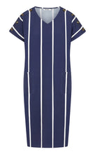 Load image into Gallery viewer, Alice Collins Button Shoulder Dress
