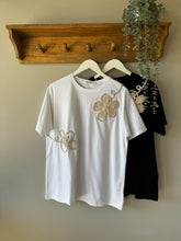 Load image into Gallery viewer, Floral Embroidered T-Shirt
