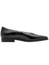 Load image into Gallery viewer, Marco Tozzi Black Croco Pump
