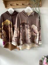 Load image into Gallery viewer, Soft Boho Watercolour Scenic Hoodie
