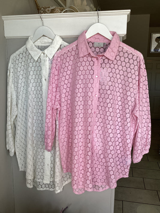 Kaffe Loren Lace Shirt
