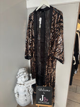 Load image into Gallery viewer, Malissa J - Bronze Sequin Robe

