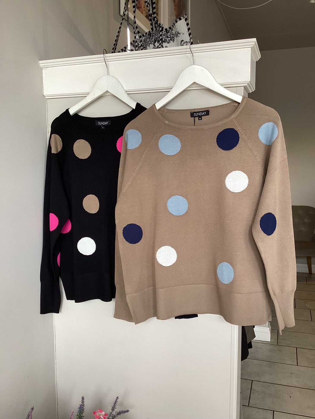 SUNDAY Spot Sweater