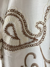 Load image into Gallery viewer, Malissa J Latte Embroidered Shirt Dress
