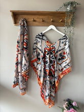 Load image into Gallery viewer, Malissa J - Kaleidoscope Kaftan and Scarf
