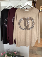 Load image into Gallery viewer, Malissa J Sparkly Studded Link Jumper
