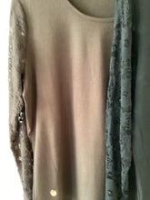 Load image into Gallery viewer, Malissa J Lace Sequin Sleeve Top Pre-order
