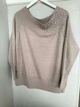 Load image into Gallery viewer, Malissa J Embellished Bardot Knit
