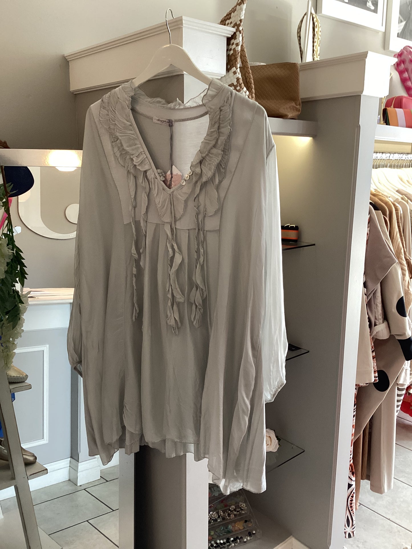 Frill Blouse