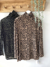 Load image into Gallery viewer, Malissa J Leopard Print Mesh Top
