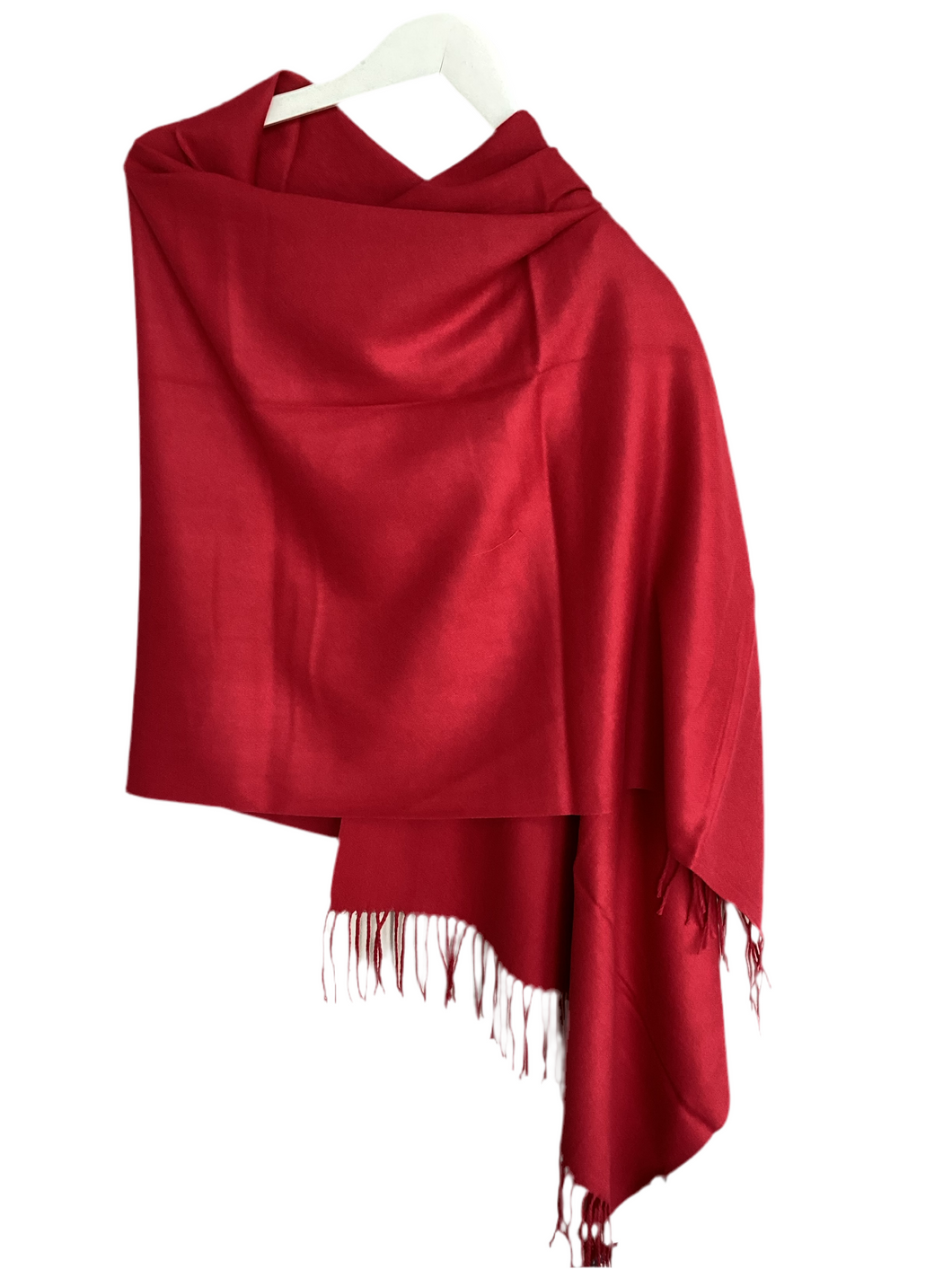 Red Pashmina