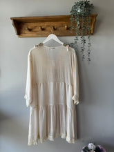 Load image into Gallery viewer, Boho Embellished PomPom Tunic Dress

