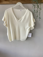 Load image into Gallery viewer, Frilled Short Sleeve Jumper
