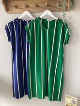 Load image into Gallery viewer, Alice Collins Button Shoulder Dress
