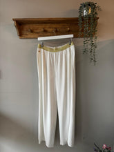 Load image into Gallery viewer, Malissa J - Wide Leg Trousers (Warm White)
