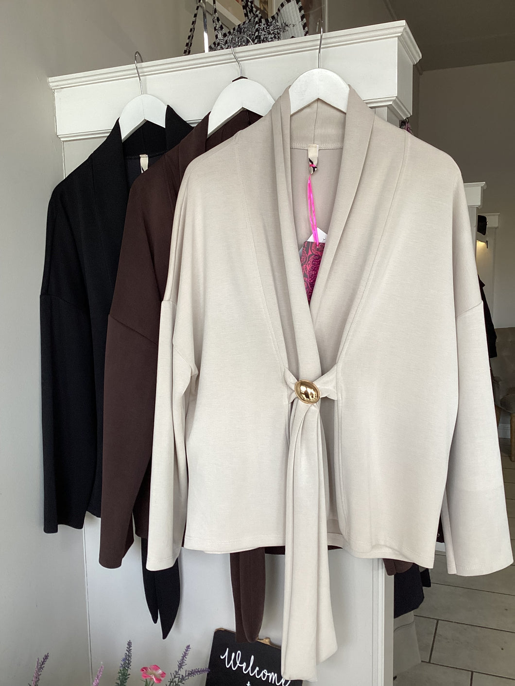Button Tie Jacket