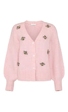 Load image into Gallery viewer, Noen Wild Rose Beaded Oversized Cardigan
