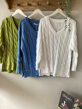 Load image into Gallery viewer, Malissa J Cable Knit Jumper
