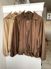 Load image into Gallery viewer, Silky Batwing Zip Jacket

