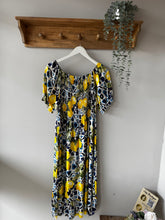 Load image into Gallery viewer, Lemon Shirred Dress
