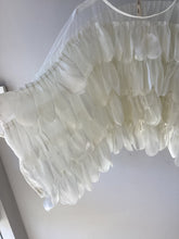 Load image into Gallery viewer, Ruffle Petal Sheer Blouse
