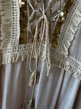Load image into Gallery viewer, Sequin Embellished Tassel Tunic Dress
