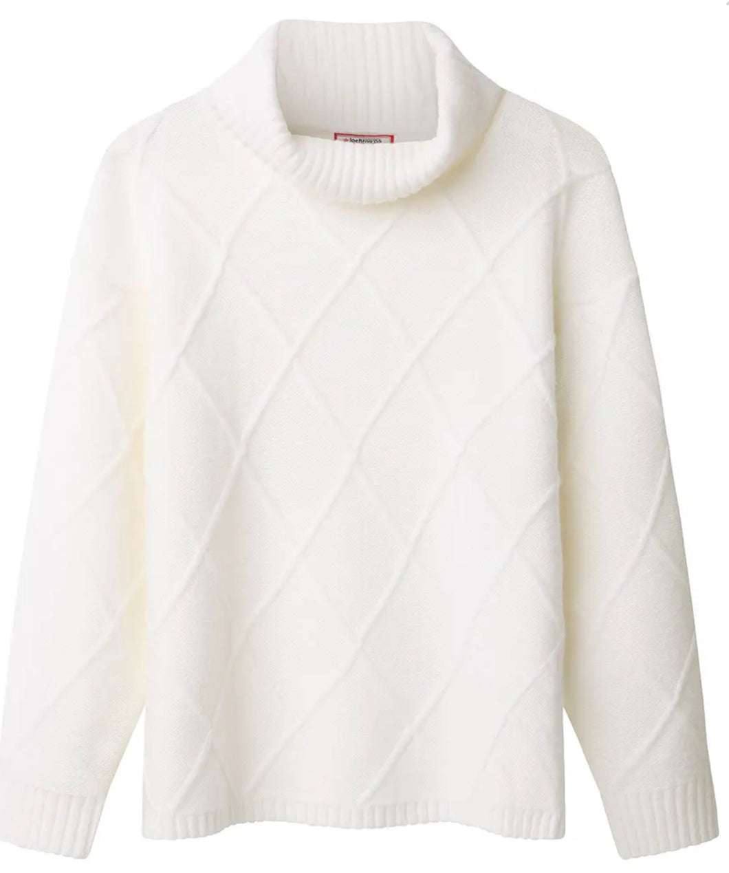 JoeBrowns Diamond Roll Neck Jumper