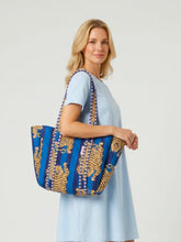 Load image into Gallery viewer, Elie Beaumont Serendipity Cotton Quilted Tote Bag

