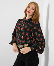 Load image into Gallery viewer, JoeBrowns - Heart Print Georgette Blouse With Cami
